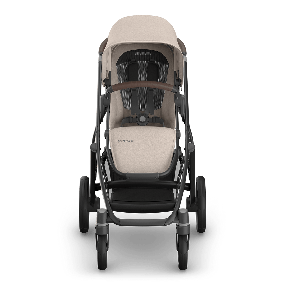 UPPAbaby Vista V3 Pram With Bassinet - Ada (Sandstone/Chestnut leather) - UPPAbaby Australia