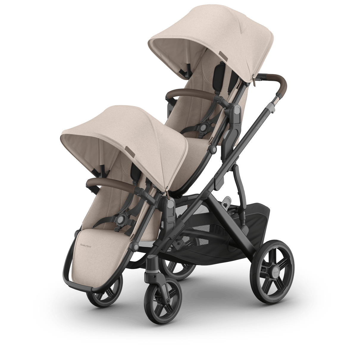 UPPAbaby Vista V3 RumbleSeat - Ada (Sandstone/Chestnut leather) - UPPAbaby Australia