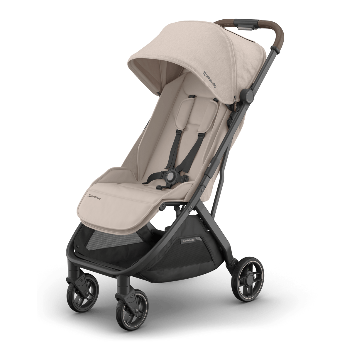 UPPAbaby Minu V3 Stroller - Ada (Sandstone/Chestnut leather) - UPPAbaby Australia