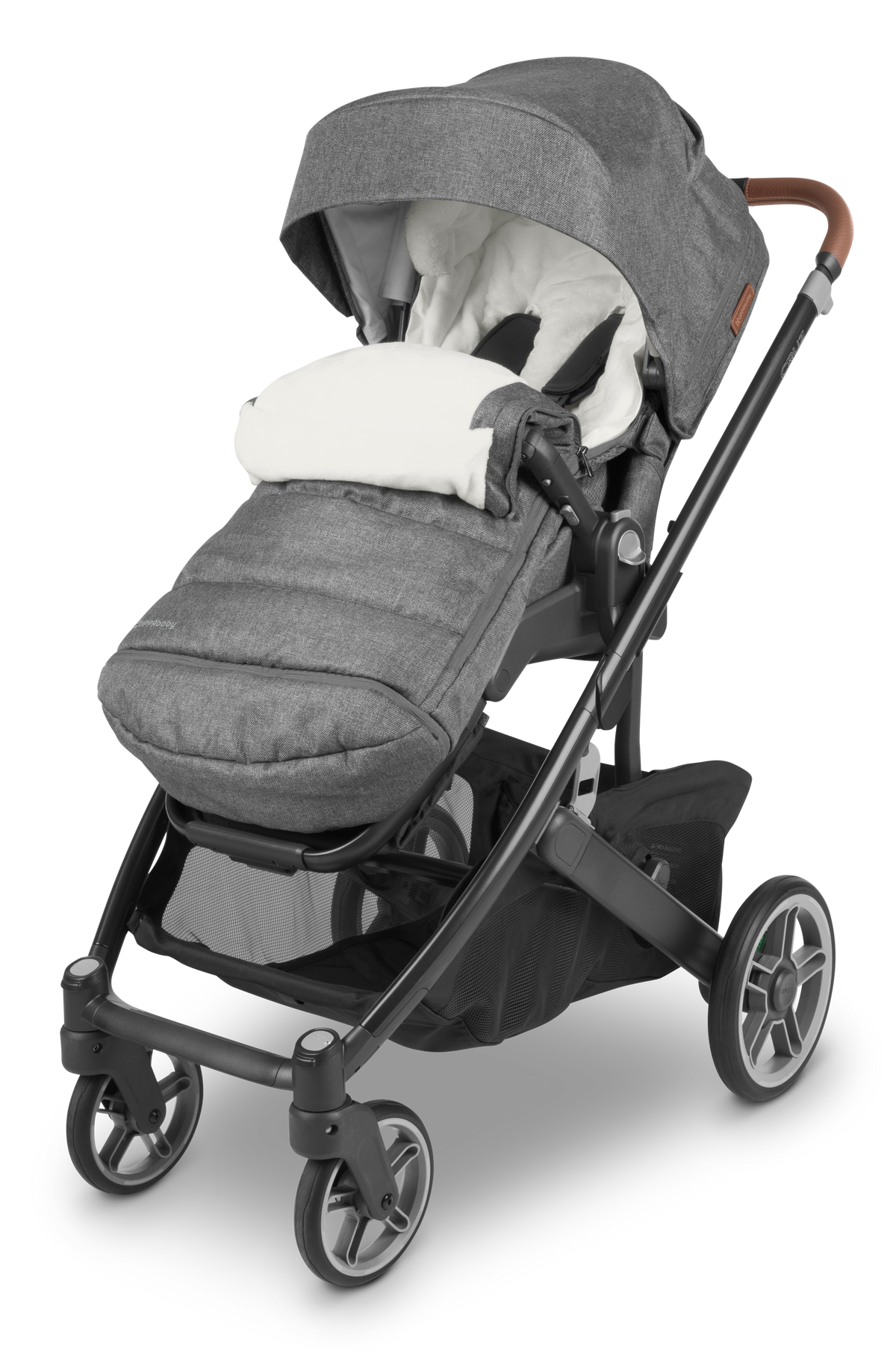 UPPAbaby Cozy Ganoosh (Greyson), on Cruz V3
