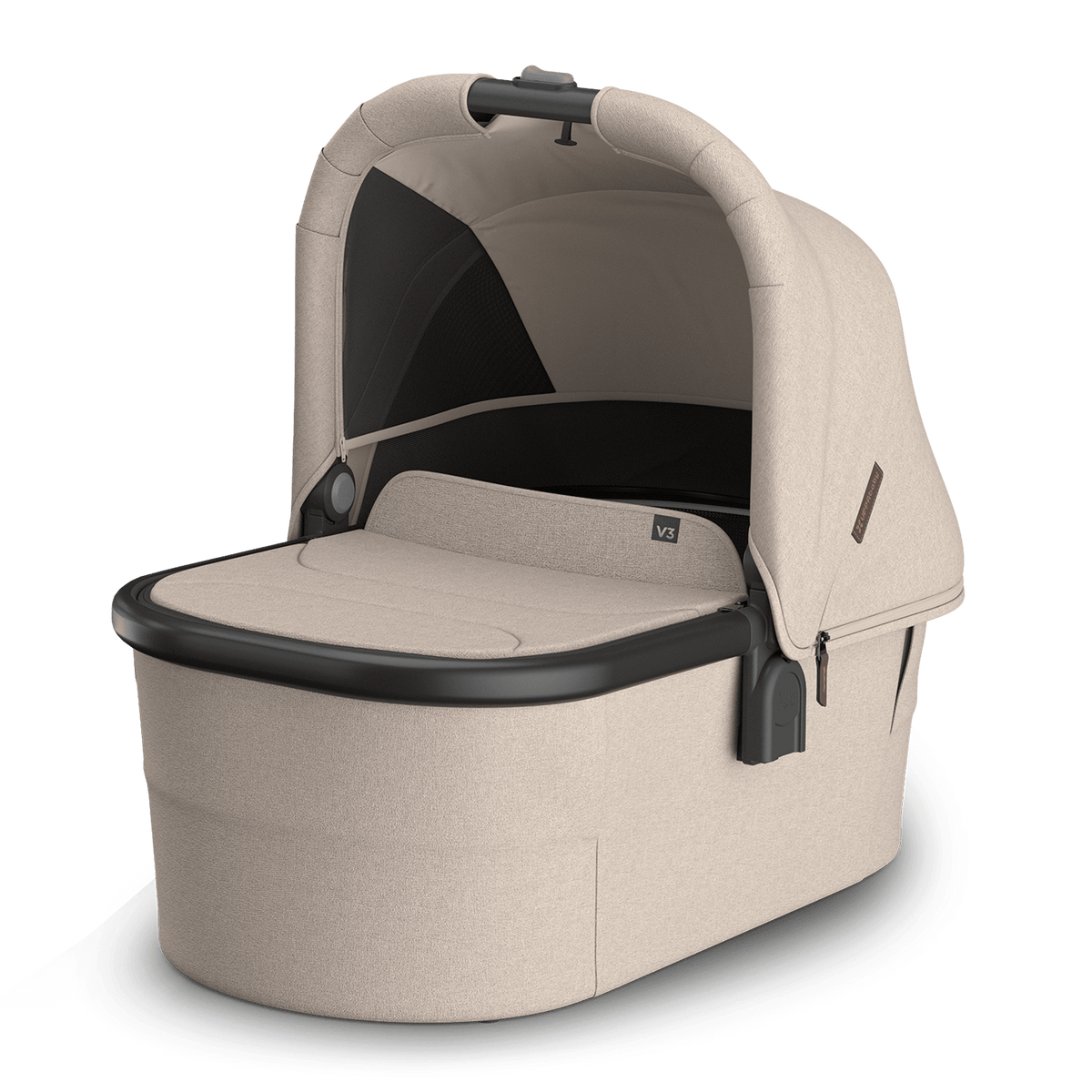 UPPAbaby V3 Bassinet -Ada (Sandstone/Chestnut leather) - UPPAbaby Australia