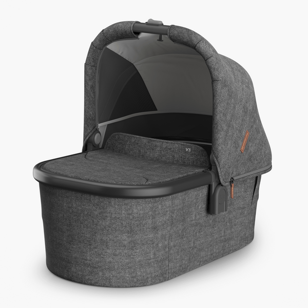 UPPAbaby V3 Bassinet - Charcoal Melange / Black (Greyson) - UPPAbaby Australia