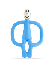 Matchstick Monkey Baby Blue Teething Toy and Gel Applicator