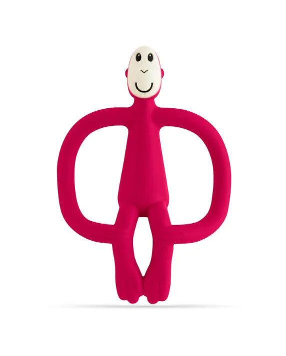 Matchstick Monkey Red Teething Toy and Gel Applicator
