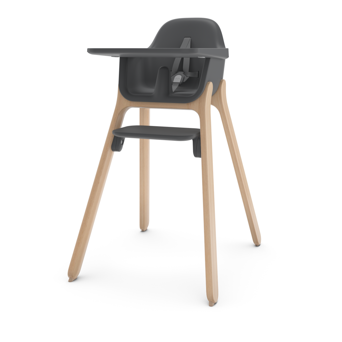 UPPAbaby Ciro Highchair - Jake (Charcoal), three quarter left alt