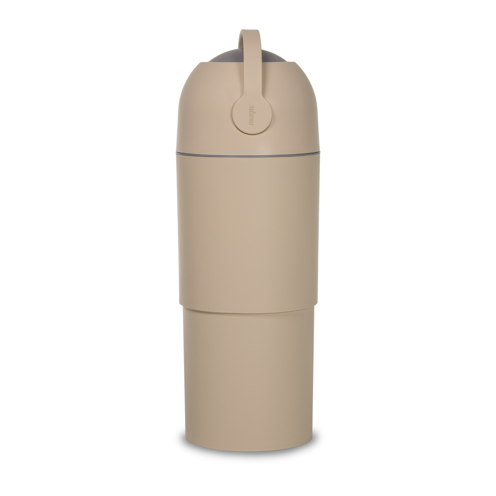 Thoth L - Telescopic Nappy Bin - Beige