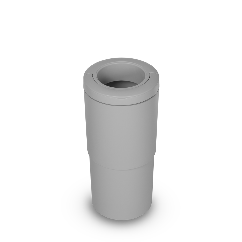 Thoth L - Telescopic Nappy Bin - Concrete