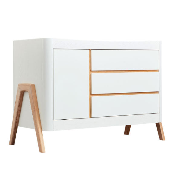 Hera Dresser - Scandi White | Natural