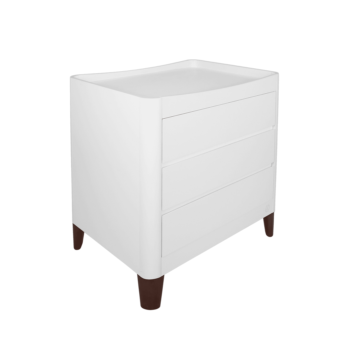 Serena Dresser - White | Walnut - Gaia Baby