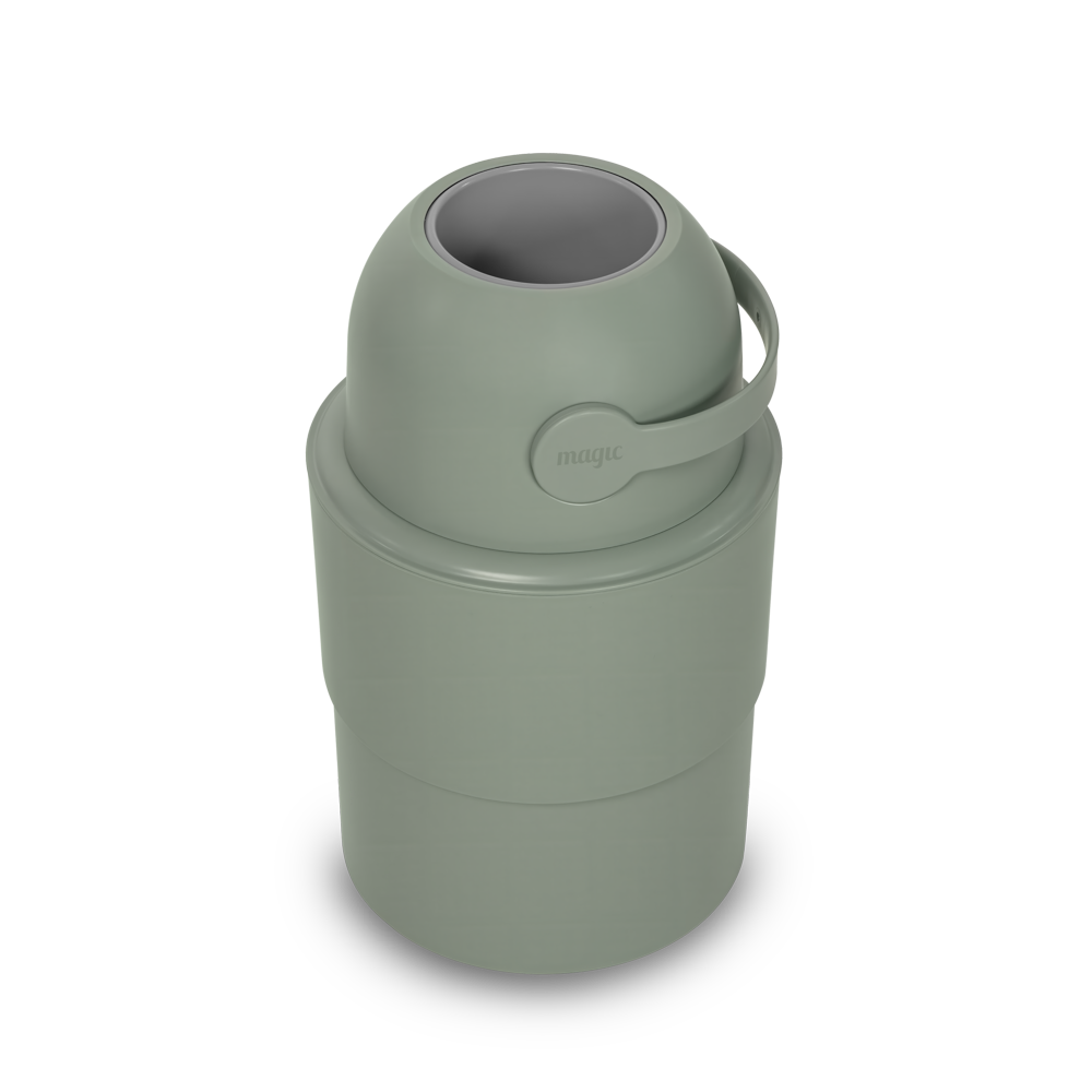 Heka M - Telescopic Nappy Bin - Lichen