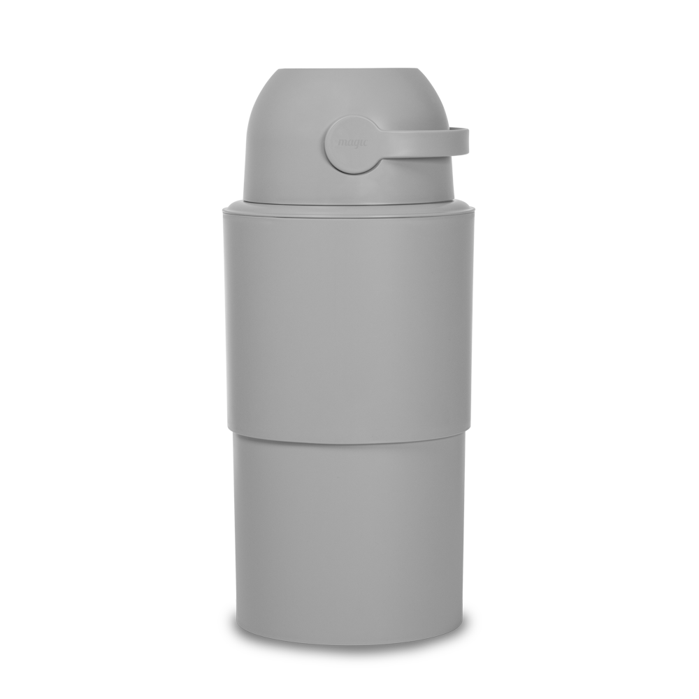Heka L - Telescopic Nappy Bin - Concrete