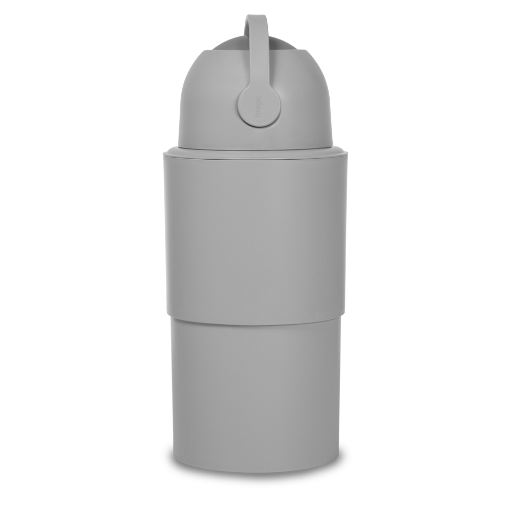 Heka L - Telescopic Nappy Bin - Concrete