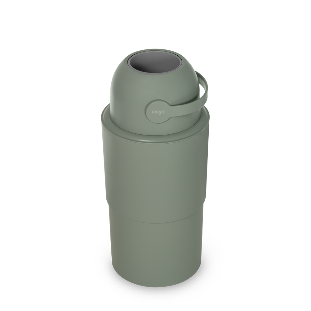 Heka L - Telescopic Nappy Bin - Lichen