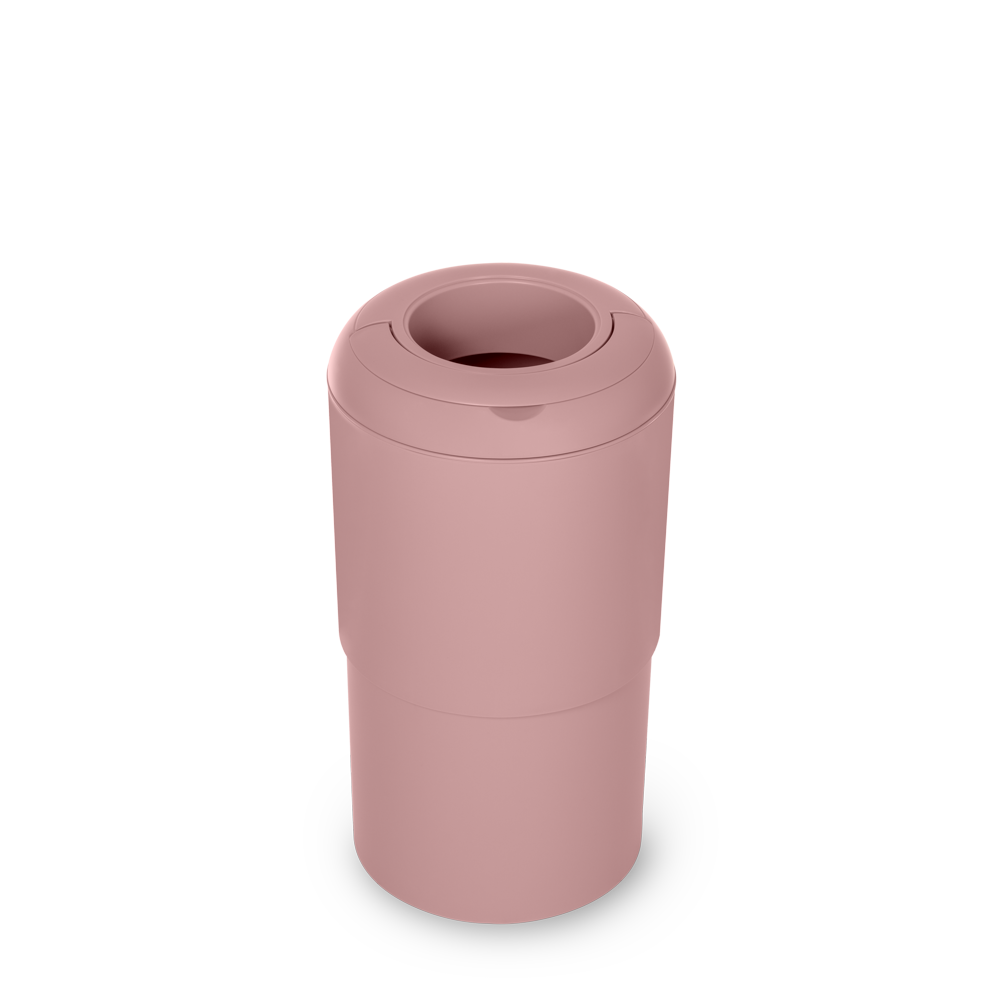 Heka L - Telescopic Nappy Bin - Blush Pink