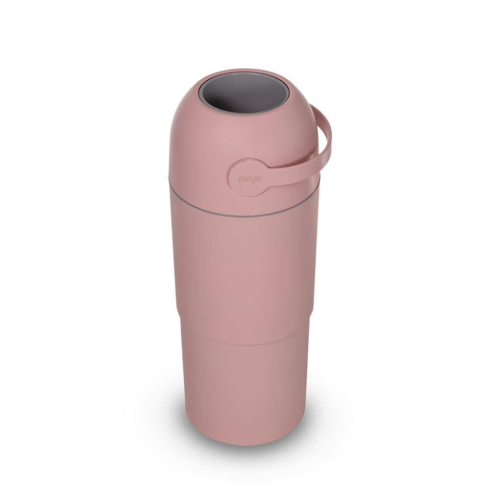 Thoth L - Telescopic Nappy Bin - Blush Pink