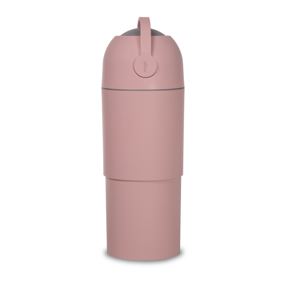 Thoth L - Telescopic Nappy Bin - Blush Pink