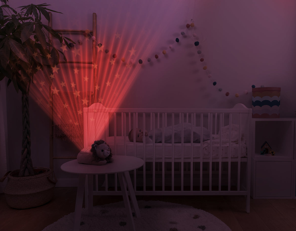 ZAZU Bedtime Projector - Leo The Lion With Star Projections by ZAZU star projector