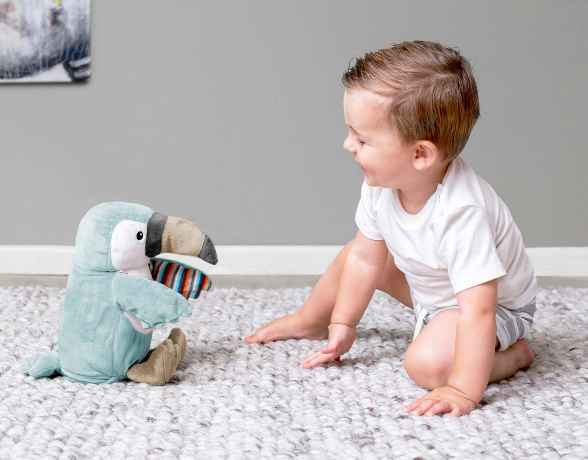 ZAZU Soft Toy - Timo The Clapping Toucan by ZAZU interactive clapping toy