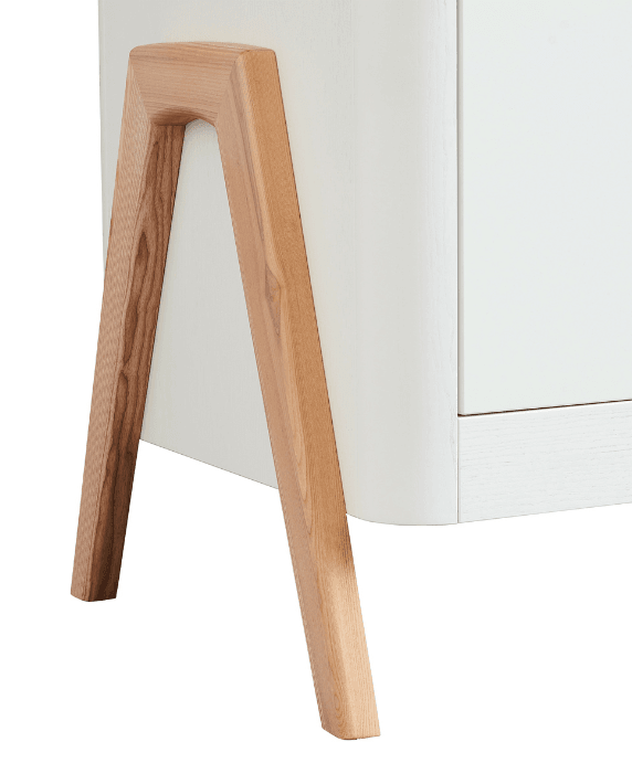 Hera Dresser - Scandi White | Natural - Gaia Baby