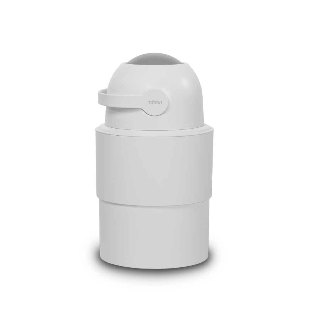 Heka M - Telescopic Nappy Bin - White