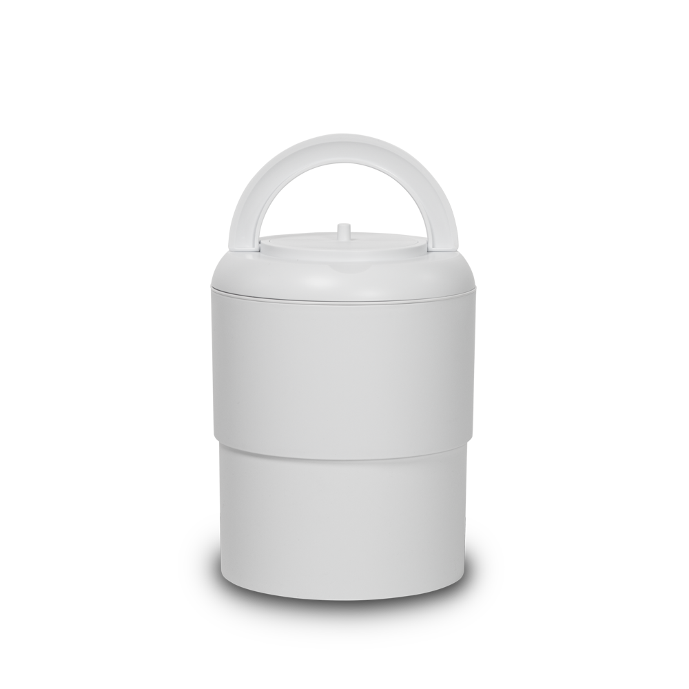 Heka M - Telescopic Nappy Bin - White