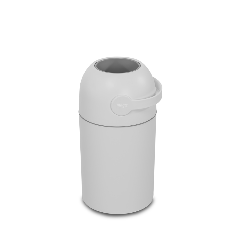 Majestic - Nappy Bin - White