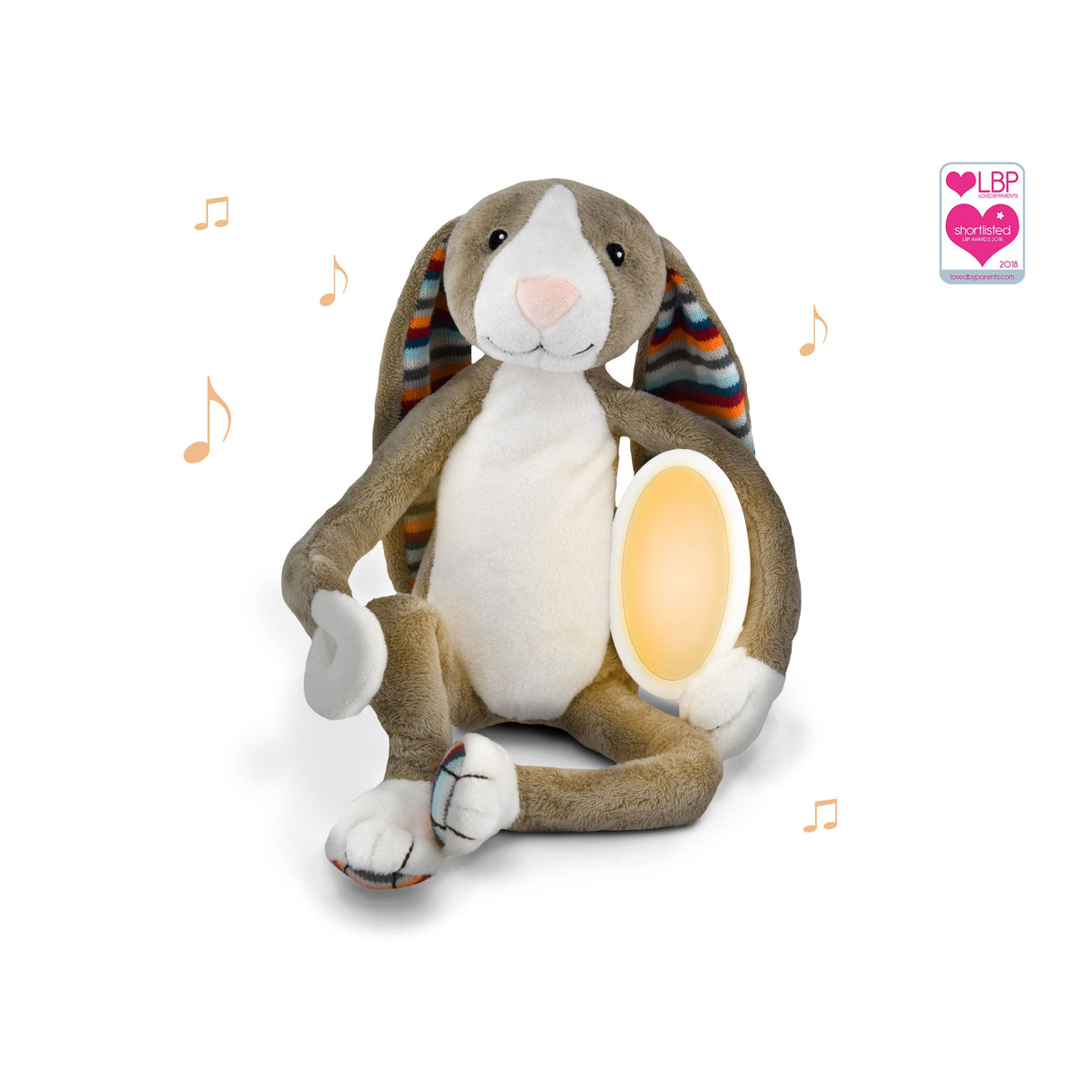 ZAZU Nightlight - Bo The Bunny by ZAZU plush nightlight