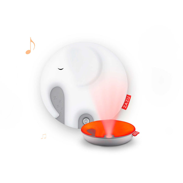 ZAZU Nightlight and White Noise Machine - Emmy The Elephant With Breathing Light by ZAZU nightlight and white noise machine