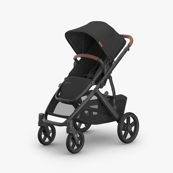 EXPO DEAL - UPPAbaby Vista V3 Pram with Toddler Seat Only - Nori (Charcoal / Saddle Leather) - UPPAbaby Australia
