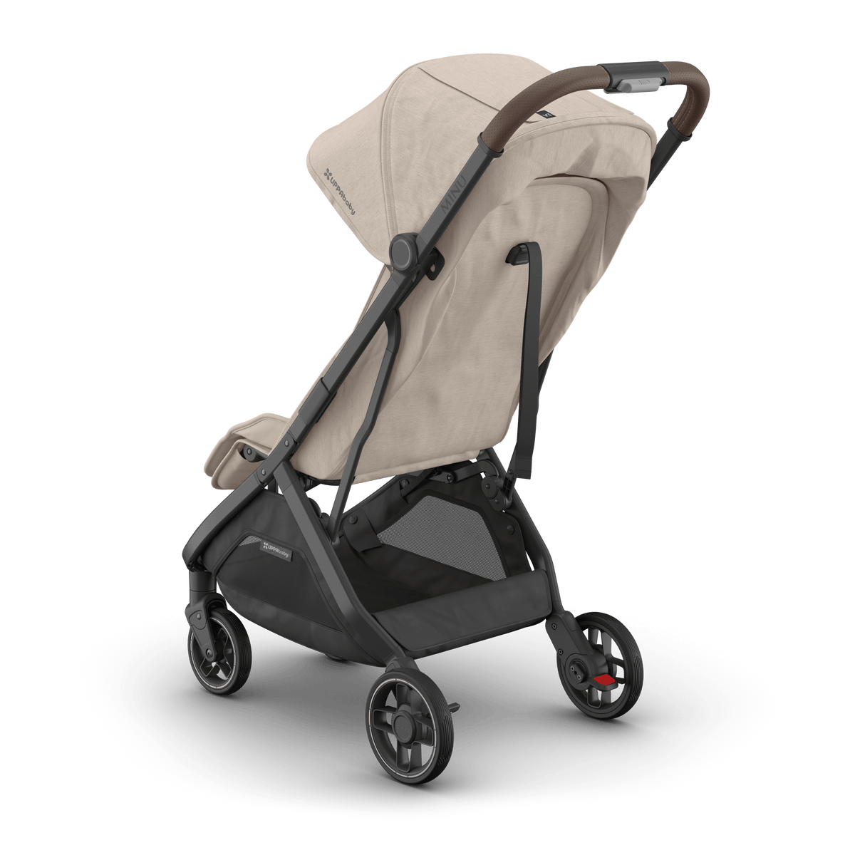 UPPAbaby Minu V3 Stroller - Ada (Sandstone/Chestnut leather) - UPPAbaby Australia