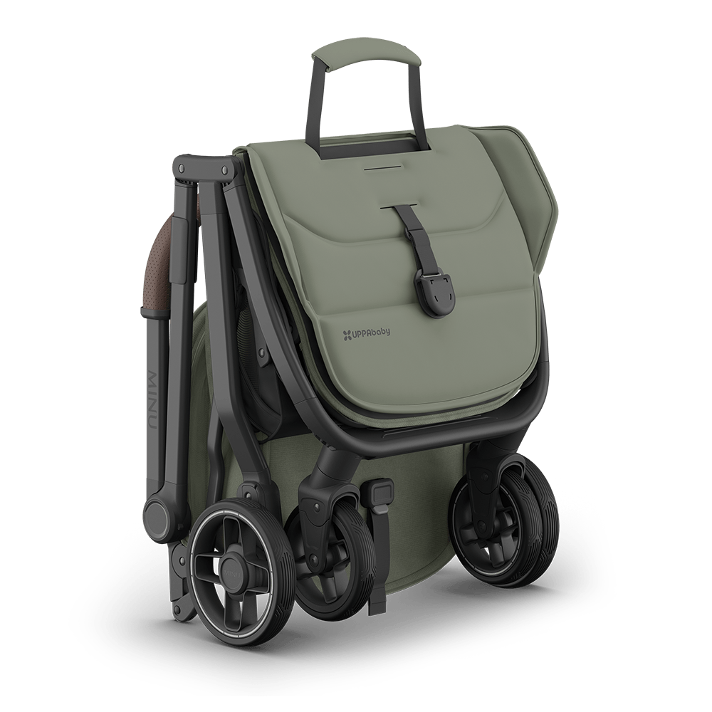 UPPAbaby Minu V3 Stroller - Evelyn (Meadow Green) - UPPAbaby Australia