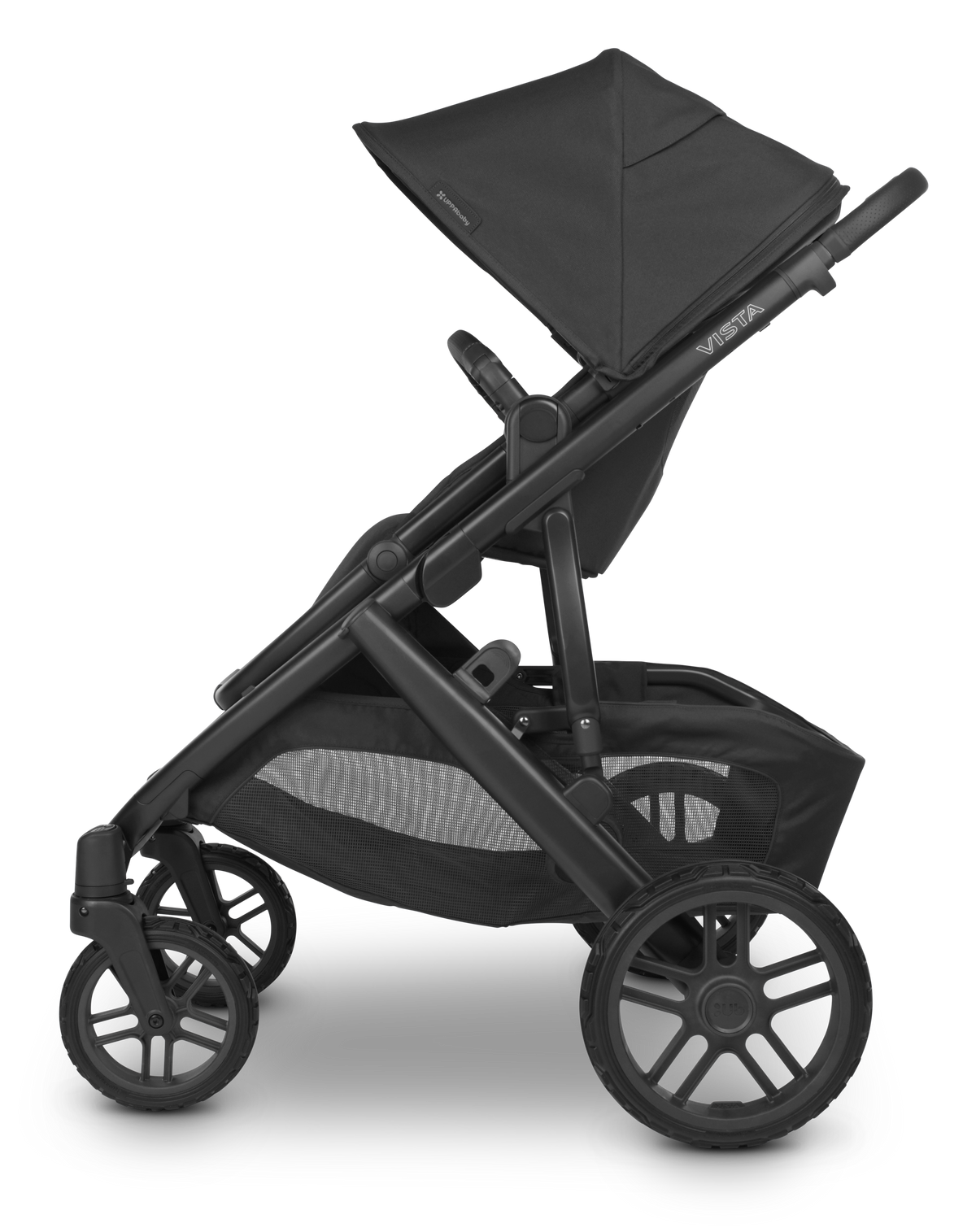 UPPAbaby Vista All Terrain Wheels, on Vista V3, side