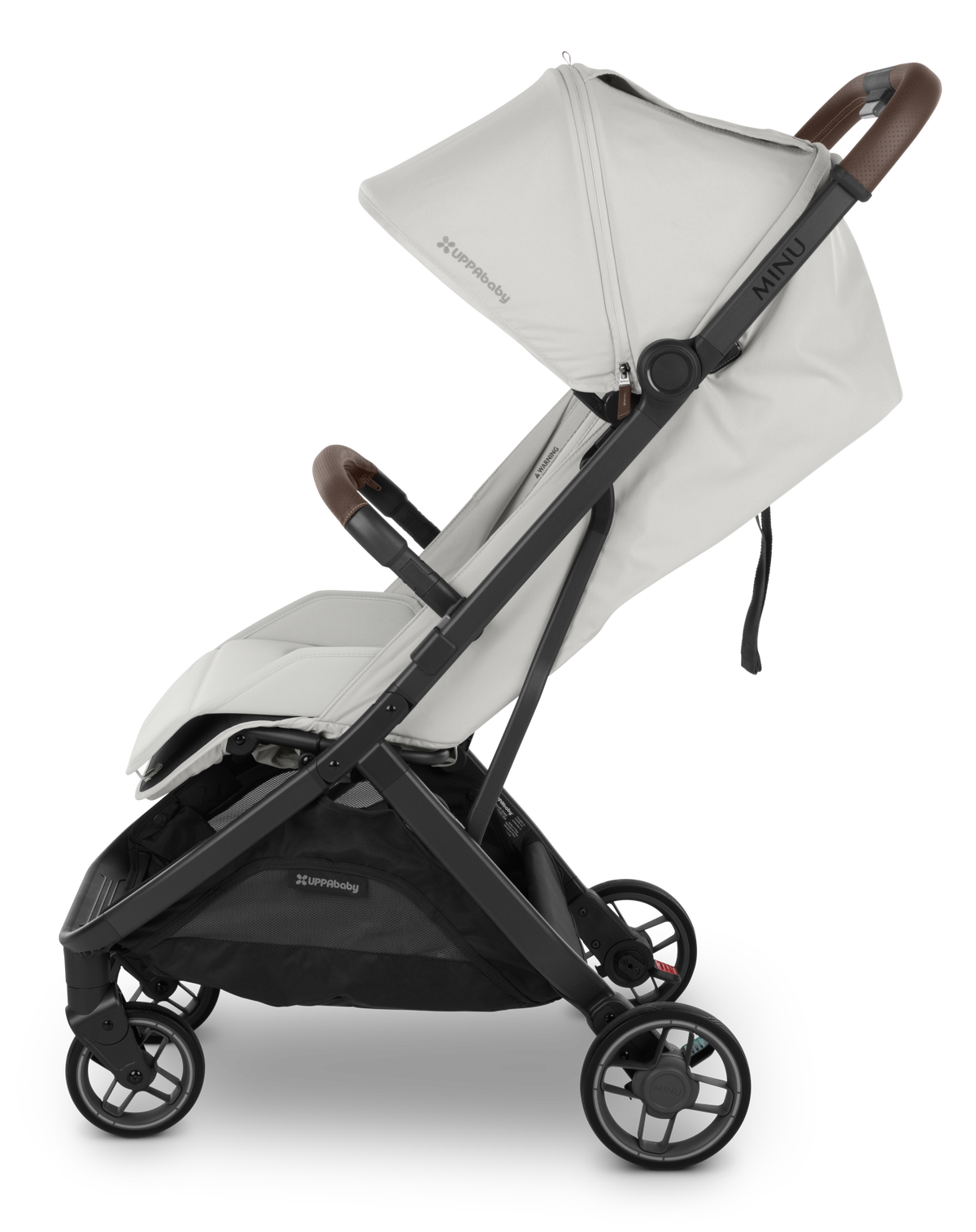 UPPAbaby Minu V3 Bumper Bar - Chestnut, on Minu V3, side