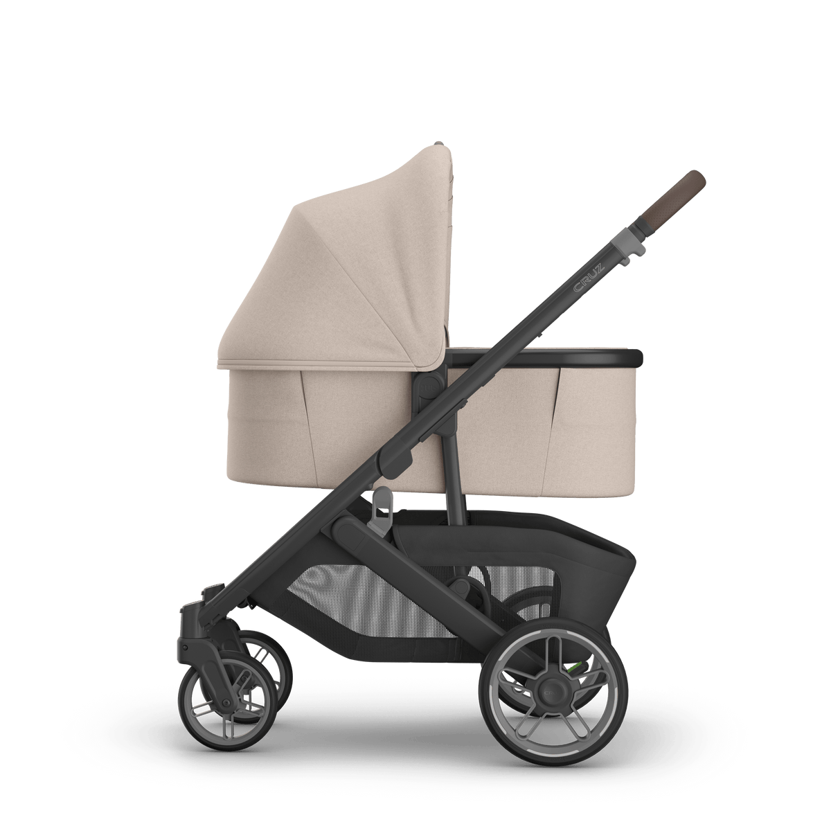 UPPAbaby V3 Bassinet -Ada (Sandstone/Chestnut leather) - UPPAbaby Australia