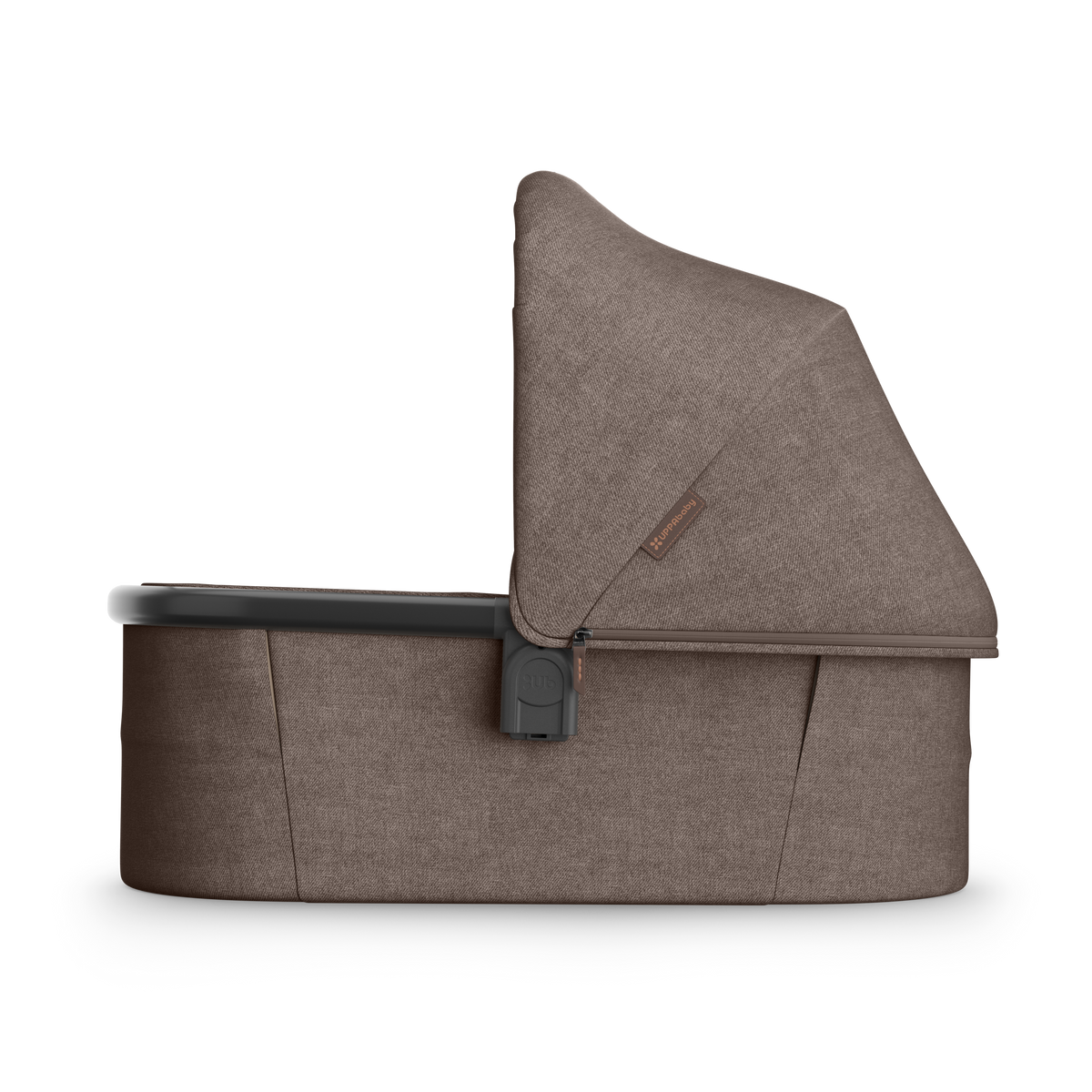 UPPAbaby V3 Bassinet - Owen (Mocha Melange), side