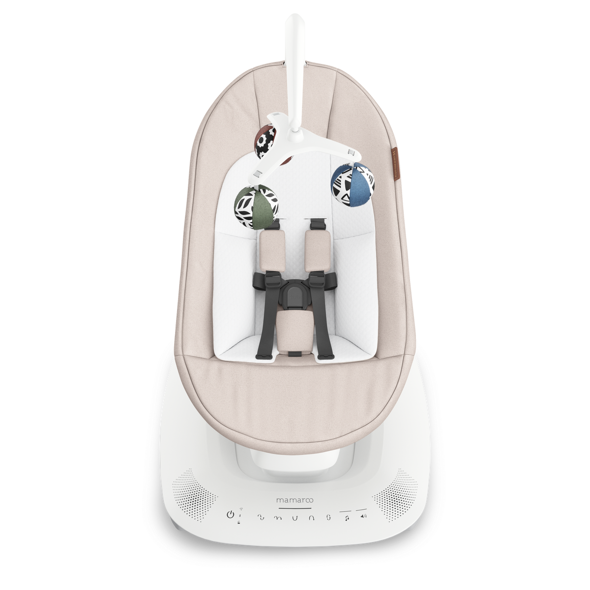 UPPAbaby MamaRoo Baby Swing - Sand Melange (Charlie)