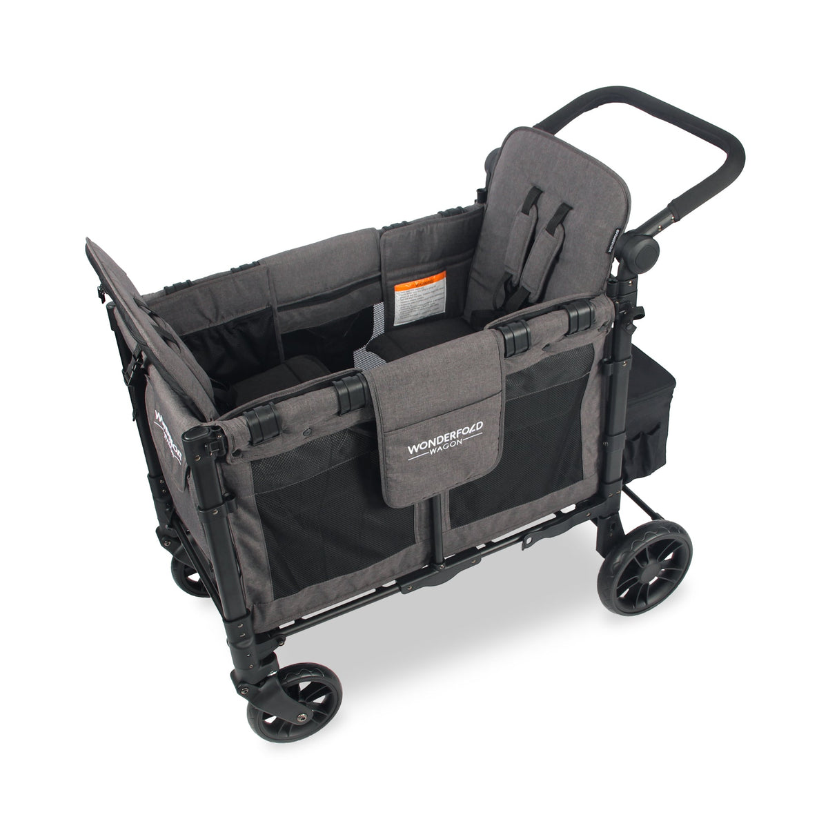 WonderFold W2 Elite Stroller Wagon - Charcoal Grey - WonderFold Wagons Australia