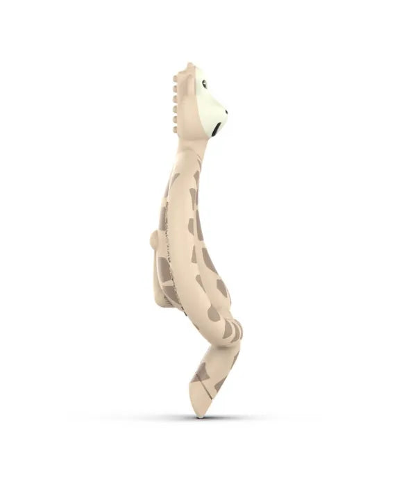 Matchstick Monkey Giraffe Teether baby teether for sore gums with textured bumps and easy-grip design
