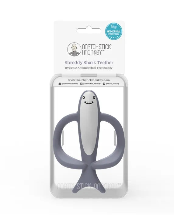 Matchstick Monkey Shark Teether