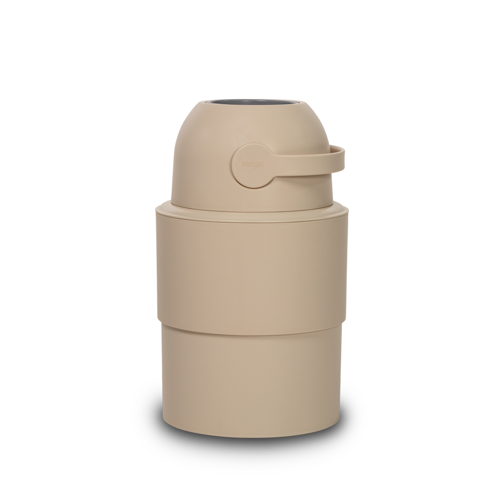 Heka M - Telescopic Nappy Bin - Beige