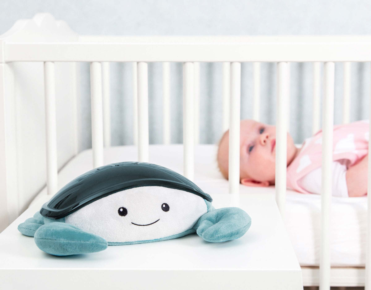 ZAZU Bedtime Projector - Cody The Crab With Ocean Projections by ZAZU ocean projector