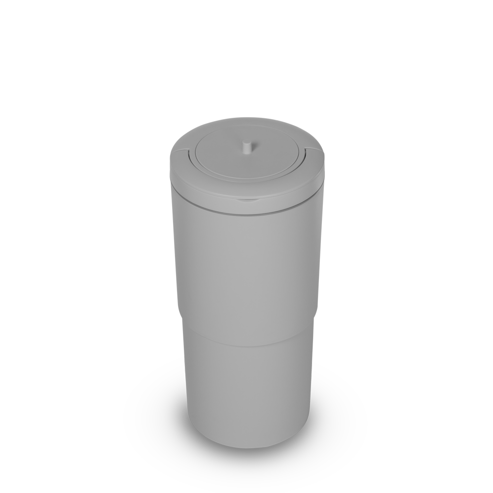 Thoth L - Telescopic Nappy Bin - Concrete