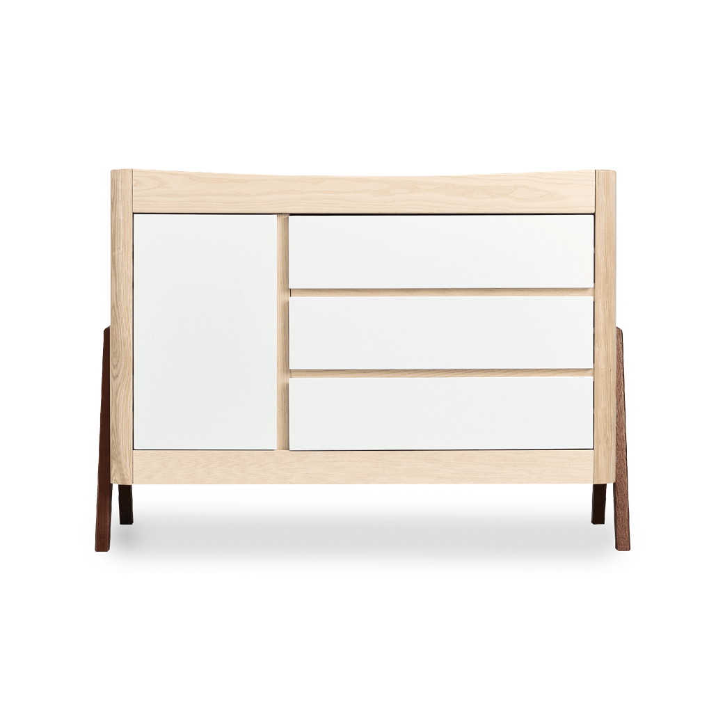 Hera Dresser - Natural Ash | Walnut - Gaia Baby