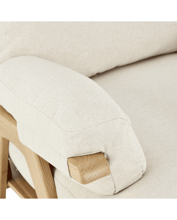 Hera Rocking Chair - Barley | Natural - Gaia Baby