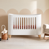 White | Natural with included Mattress
