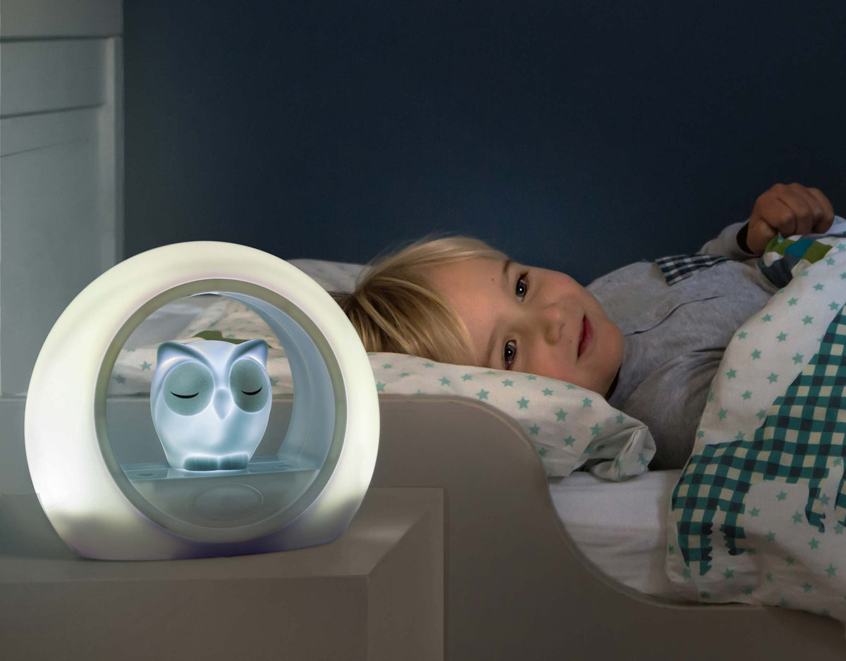 ZAZU Nightlight - Lou The Owl (Grey) by ZAZU owl nightlight