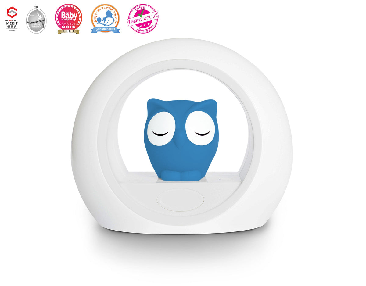 ZAZU Nightlight - Lou The Owl (Blue) by ZAZU owl nightlight