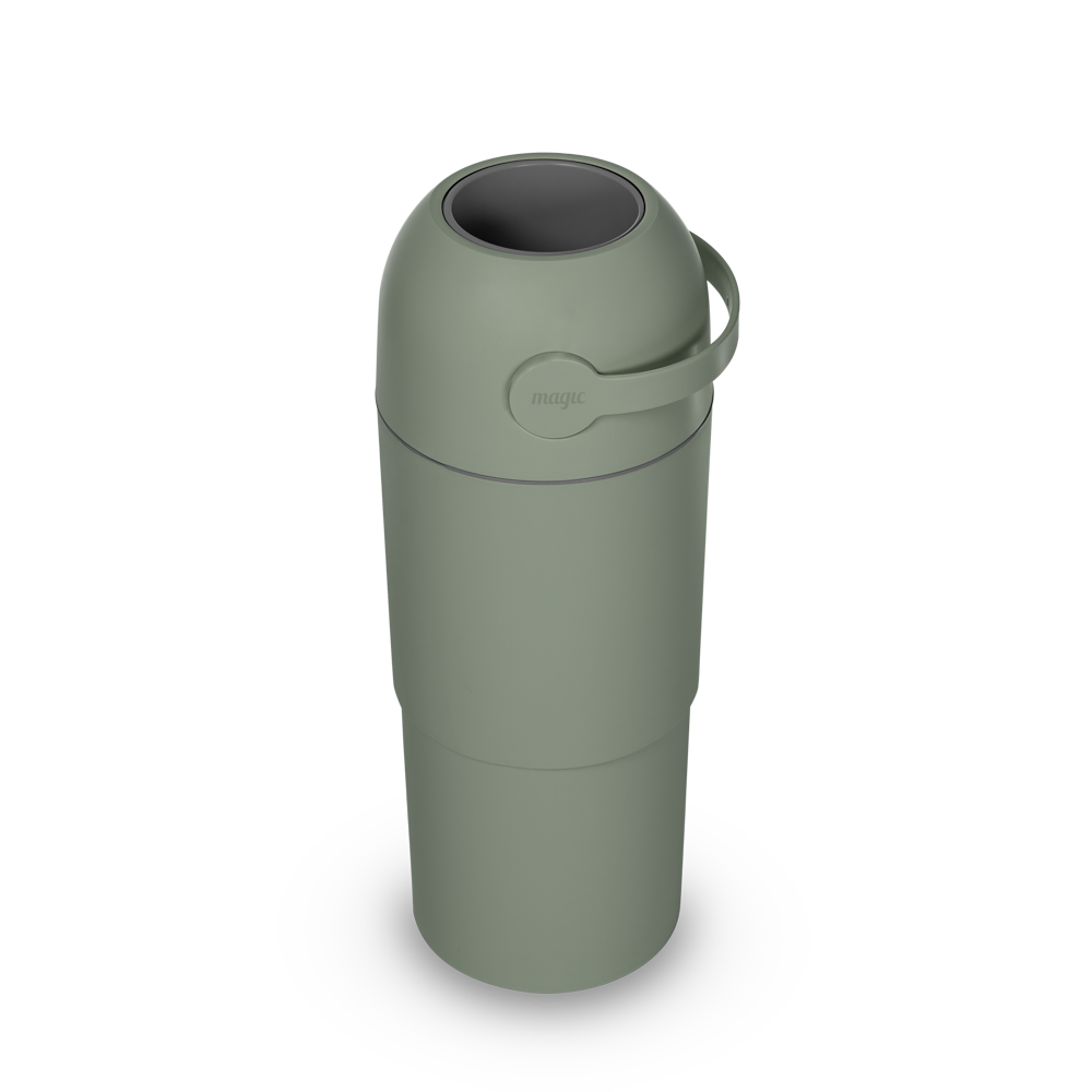 Thoth L - Telescopic Nappy Bin - Lichen