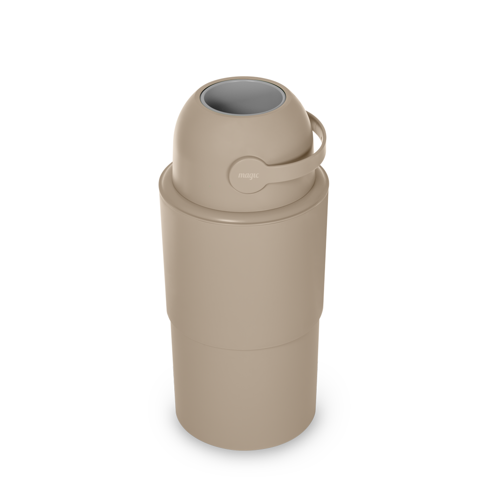 Heka L - Telescopic Nappy Bin - Beige