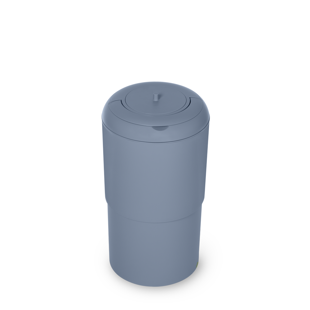 Heka L - Telescopic Nappy Bin - Pigeon Blue